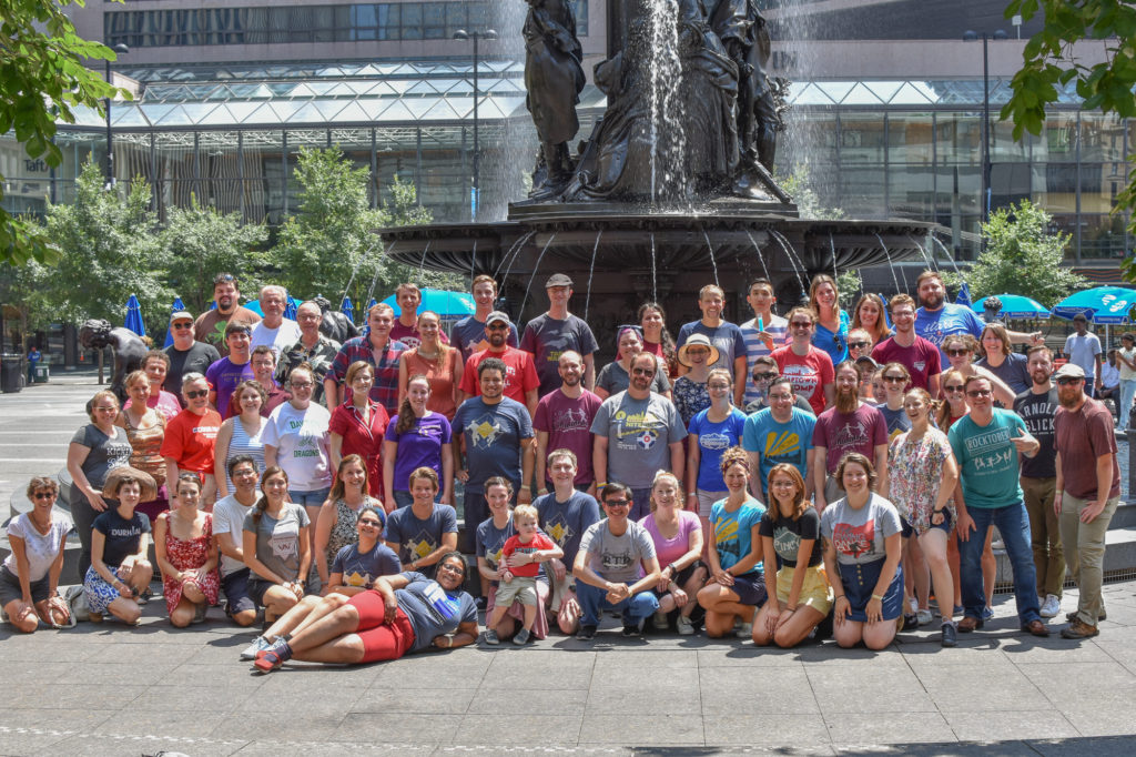 Group photo from CincyHop 2019